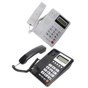 KXT8001CID Telefon stacjonarny Przewodowy Dom Hotel Telefon stacjonarny z wyświetlaczem LCD Re CB - Zdjęcie 1 z 29