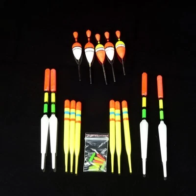  15 Pcs Galleggiante Da Pesca Multiuso Galleggianti Boa Di Fishing - Immagine 1 di 4