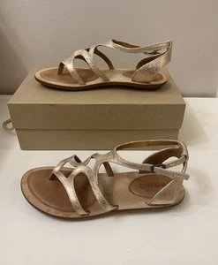 Gentle Souls by Kenneth Cole Upon A Star Strap Sandals US 7.5 Golden Rose - Picture 1 of 20