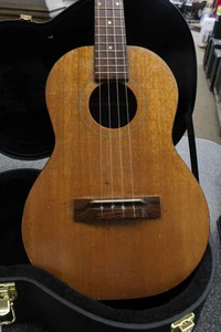 Vintage 1950’s Harmony Mahogany Rosewood Baritone Ukulele / wHardshell Case USA - Picture 1 of 14