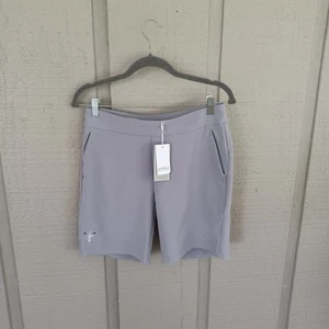 Annika Cutter And Buck CB DryTec 50+ UPF Pullon Short Size S Front Zip Pockets - Picture 1 of 13