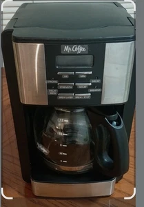 Mr. Coffee  12-Cup Programmable Coffee Maker - Stainless Steel/Black - Picture 1 of 2