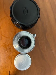 Vintage Soviet FED 50mm f/3.5 Lens  M39 – Leica FED Rangefinder Lens - Picture 1 of 8
