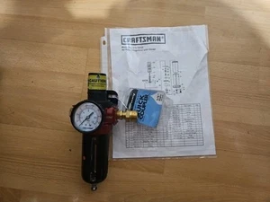 Craftsman SEARS Air Line Filter Regulator with Gauge Model 875.16023 - Picture 1 of 10