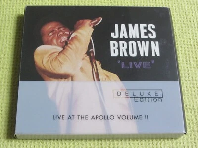 James Brown Live At The Apollo Volume II 2 CD Album Deluxe Edition, Soul 1967 - Image 1 of 2