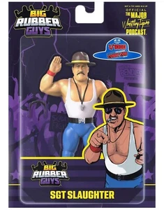 MAJOR BENDIES BIG RUBBER GUYS WWF LJN 2024 SGT. SLAUGHTER 1/1000 NYCC EXCLUSIVE - Bild 1 von 4