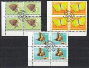 Liechtenstein 1557-59 Butterflies Block Set Mint Never Hinged - Picture 1 of 1