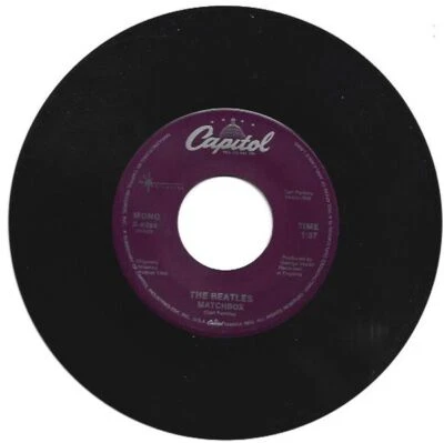 Beatles - Slow Down / Matchbox  7" 45 RPM Single - Image 1 of 4