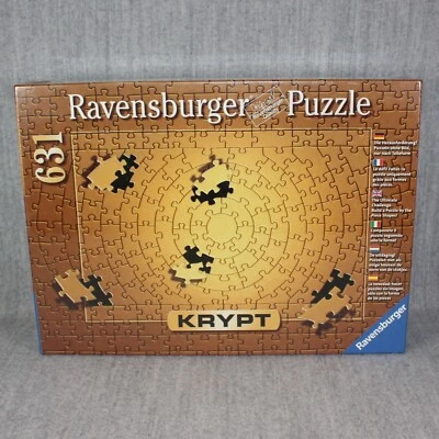 Ravensburger Jigsaw Puzzle 631 Jigsaw Krypt Gold Brand New Sealed RARE HTF 2019 - Image 1 of 4