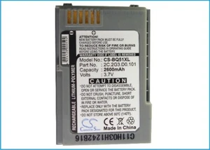 Batterie 2600mAh Pour BENQ-SIEMENS P51 type 2C.2G3.D0.101 - Zdjęcie 1 z 5