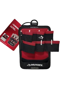 HUSKY Tool Bag 5 in. Driver Wall Pouch Belt Clip Screwdriver Holder Organizer - Picture 1 of 5
