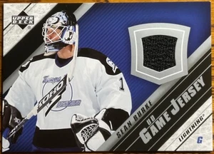 2005-06 Upper Deck UD Game Jersey Sean Burke #J2-SB Tampa Bay Lightning - Picture 1 of 2