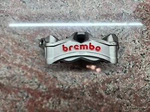 [USED] 2021-2024 Aprilia RSV4 Front Left Brembo Caliper w/ Pads OEM 2B007861 - Picture 1 of 7