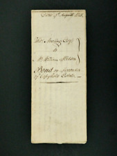 Obligation Bond 1805. Thomas Aveling. William Hidson. Whittlesey. Coates. Hunt.