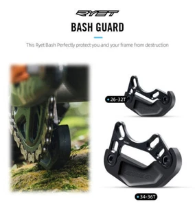 MTB BASH GUARD Bicycle Chain Guide Stabilizer 26-32T 34-36T Chainring Protector - Picture 1 of 10