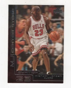 1999-00 UPPER DECK OVATION MICHAEL JORDAN MJ CENTER STAGE BULLS #CS4 - Picture 1 of 2