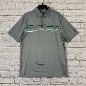 Under Armour ColdBlack Golf Poloshirt Herren Large L lose grau Poly Elasthan - Bild 1 von 12