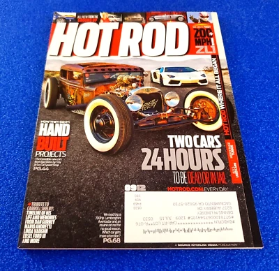HOT ROD: TWO CARS 24 HOURS TO BE DEAD OR IN JAIL RAT ROD AVENTADOR SEPT 2012 - Image 1 of 4