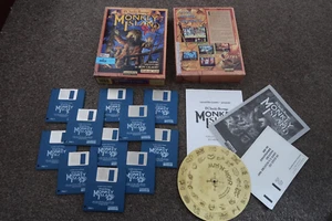 LeChuck's Revenge Monkey Island 2 By LucasArts ~ Original Boxed Amiga Game VGC - Afbeelding 1 van 8