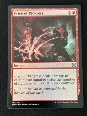 1x MTG Price of Progress (Foil) - Eternal Masters (EMA) #141 - Magic - Image 1 of 2