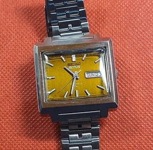 Seiko Actus 21 Jewels Day Date mit Originalarmband Automatikuhr - Bild 1 von 10