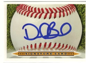Dave Bush-Milwaukee Brewers- Autographed Baseball Signature Card - Picture 1 of 2