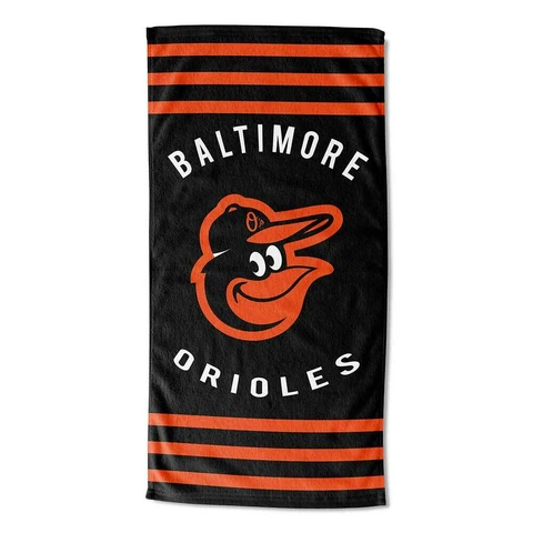 Baltimore Orioles 30 x 60 Stripes Beach Towel FREE SHIP Cover