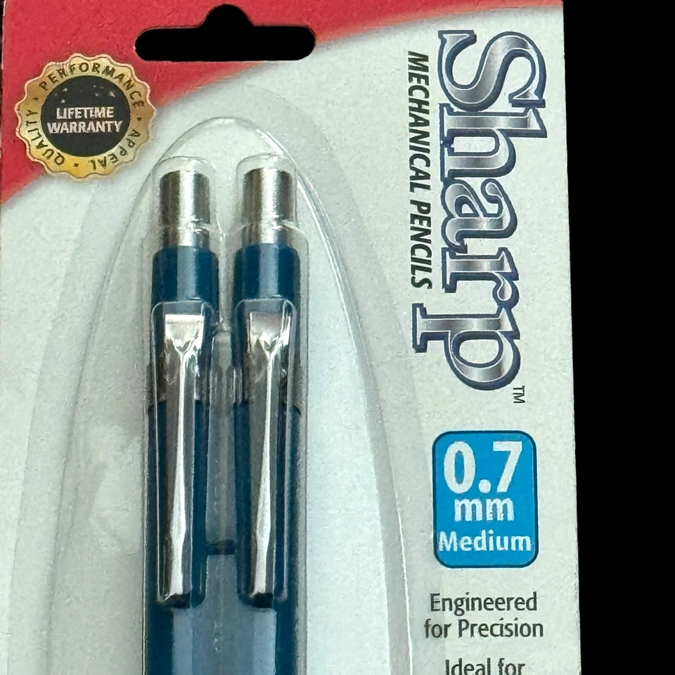 Pentel Sharp Mechanical Pencil 0.7mm Blue Barrel 2/Pack 2 Packs
