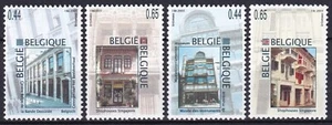 Belgium 2005 Architecture joint issue Singapore 4 MNH stamps - Picture 1 of 1