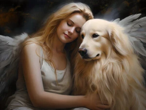 Angel Art Compassionate Canvas Art -Home Decor Wall Art Print Poster Painting 85 - Picture 1 of 8