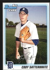 2010 Bowman Prospects Black Baseball Card #1-110 - Choose Your Card