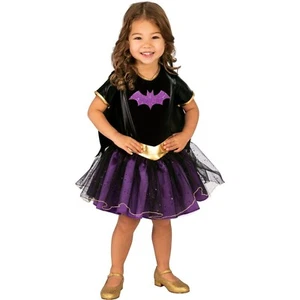 Nuevo con etiquetas DC Batgirl Tutú Vestido y Capa Niños Pequeños 4T - Imagen 1 de 1