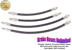 BRAKE HOSE SET Triumph 2000, 2500, 2.5 - 1969 Late, 1970 1971 1972 1973 - Picture 1 of 2