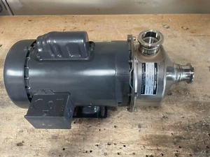 ASP 1.5HP SS Centrifugal Pump, 3500 RPM, Single Phase w/1.5" TC Inlet and Outlet - Picture 1 of 3