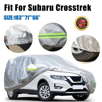 Cubierta completa para coche Subaru Crosstrek exterior impermeable protección UV para todo tipo de clima Foto 1 de 4