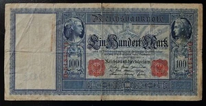 Germany 1910 - 100 Marks -  P-42a - Economical Grade - Picture 1 of 2