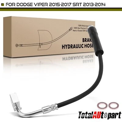 Manguera hidráulica de freno para Dodge Viper 2015-2017 SRT Viper 13-14 conductor trasero izquierdo Foto 1 de 4