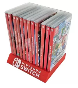 Game Stand For Nintendo Switch - Holds 12 Games FREE POSTAGE!!!!! Au Made!!! - Picture 1 of 3