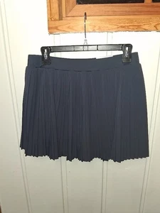 FLX Navy Blue Pleated Skort Size L NWT - Picture 1 of 6