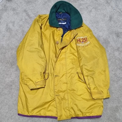 Vintage Henri Lloyd Jacket HL251 Transglobe cup sailing yachting XL yellow rare - Image 1 of 4