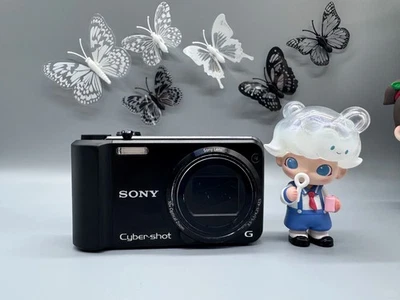 Sony Cyber-Shot DSC-H70 16.1MP 10x Optical Zoom Digital Camera Black 85% new - Image 1 of 4