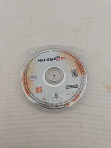 Madden 12 PSP Spiel NFL Videospiel nur Disc nicht zum Wiederverkauf Kopie - Bild 1 von 2