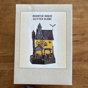 Cracker Barrel Haunted House Glitzer Globus 2025 - NEU IN HAND - Bild 1 von 5