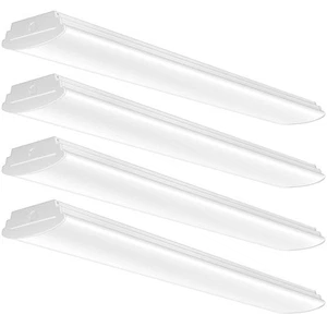 4FT LED Wraparound Light Flush Mount Garage Shop Lights, 50W 5600 Lumens, 400... - Picture 1 of 9