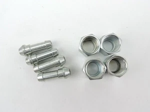 4 New 1/4” Fuel Hose Petcock Spigots 500 650 750 Triumph T120R T140 T150V 640 - Picture 1 of 1
