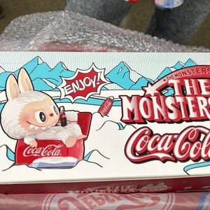 THE MONSTERS Labubu Coca Cola Series Figure Blind Box 10 pics set POP MART 2024 - Picture 1 of 2