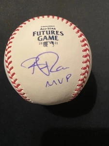 BRENNEN DAVIS Signed 2021 Futures Game ROMLB Baseball Ball Autographed Auto MVP - Picture 1 of 6