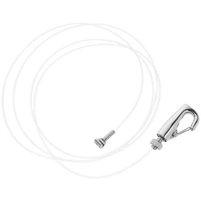  1 Set Picture Hanging System Adjustable Stainless Steel Nylon Rope for Art - Image 1 of 4