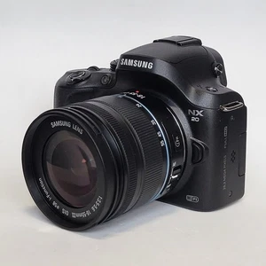 Samsung NX20 20.3MP Digital Camera w/ 18-55mm Lens-Black [ 5000L1R] - Picture 1 of 20