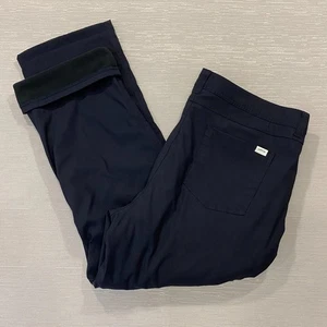Orvis Tech Pants Mens 40 x 30 Black Fleece Lined Water Repellent Insulated - Bild 1 von 13